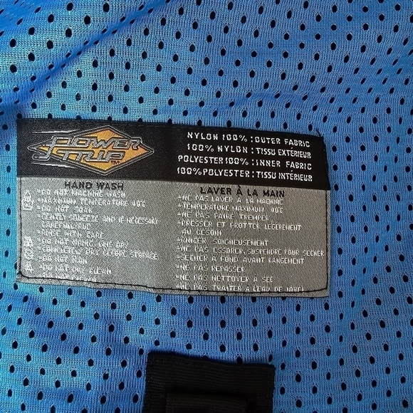 333 Power Trip Motorcycle Motocross Jacket - NO Liner, Black , Size XL - Picture 12 of 16